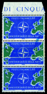 Repubblica Italiana - 1959 - NATO 60 Lire ... 