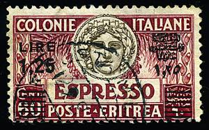 Eritrea - Espressi - 1935 - 1,25 su 60 c. ... 
