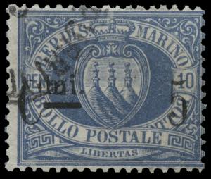 Repubblica di San Marino - 1892 - Stemma 5 ... 