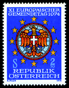 Austria - 1974 - Comuni Europei 2,50 s. ... 