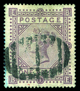 Gran Bretagna - 1882 - Alto valore 1 £ ... 