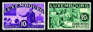 Lussemburgo - 1935 - Pro Intellettuali, ... 