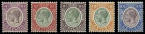 Ceylon - 1927/1929 - Giorgio V, fresca serie ... 