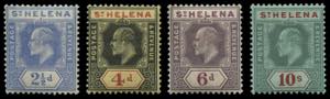 SantHelena - 1908 - Edoardo VII, fresca ... 