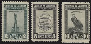 Oltremare - Colombia 1935 - Giochi Olimpici, ... 