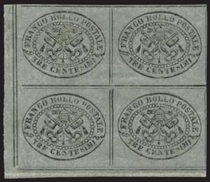Antichi Stati Italiani - Pontificio 1867 - 3 ... 