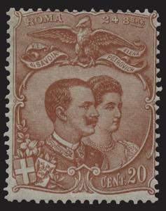 Regno dItalia 1896 - Nozze del Principe ... 