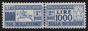 Repubblica Italiana - Pacchi Postali 1954 - ... 