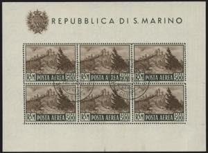 Repubblica di San Marino - Foglietti 1951 - ... 
