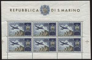 Repubblica di San Marino - Foglietti 1954 - ... 