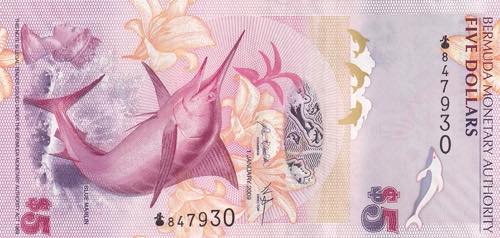 Bermuda, 5 Dollars, 2009, UNC, ... 