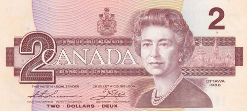 Canada, 1986, 2 Dollars, UNC, ... 