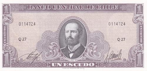 Chile, 1964, 1 Escudo, UNC, ... 