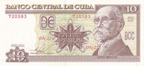 Cuba, 2012, 10 Pesos, UNC, B906n, 