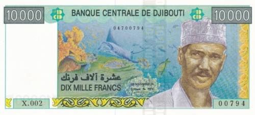 Djibouti, 10.000 Francs, 2009, ... 