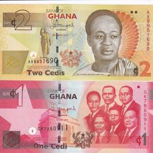 Ghana, 2013-15 Issues Lot, 1-2 ... 