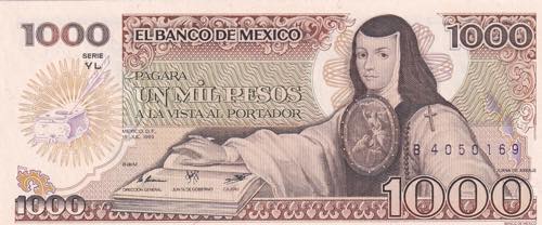 Mexico, 1.000 Pesos, 1985, UNC, ... 