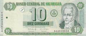 Nicaragua, 10 Cordobas, 2002, UNC, ... 