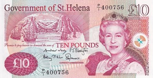 Saint Helena, 10 Pounds, 2012, ... 