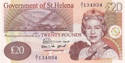 Saint Helena, 20 Pounds, 2004, ... 