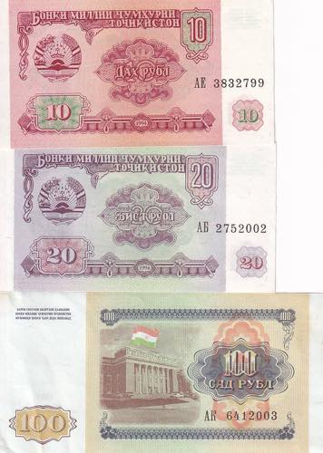 Tajikistan 1994 Issues Lot, ... 