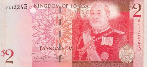 Tonga, 2 Pa’anga, 2009, UNC, ... 