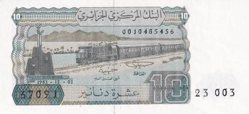 Algeria, 10 Francs 1983, UNC