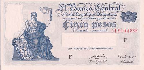 Argentina, 5 Centavos 1947, UNC-