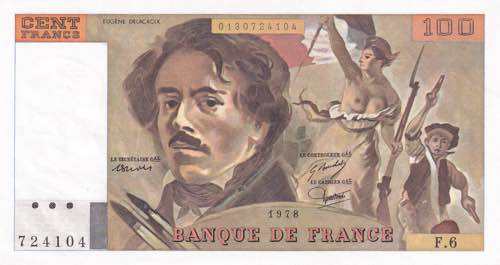 France, 100 Francs 1978, UNC