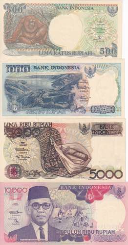 Indonesia, 500-1.000-5.000-10.000 ... 