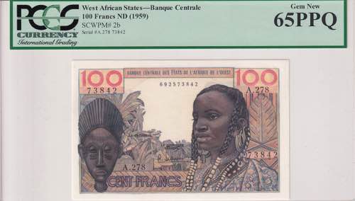 Western African States, 1.000 ... 