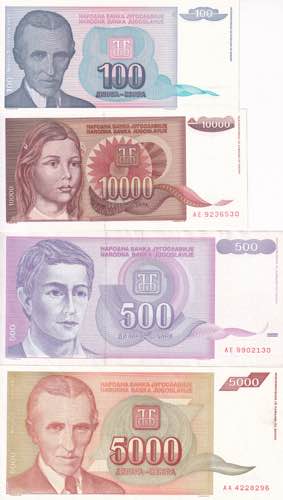 Yugoslavia, 1989-1994 Issues Lot, ... 