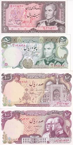 Mixed Lot of 13 ea Banknotes, ... 