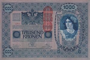 Austria, 1.000 Kronen 1919, UNC, P#59, ... 