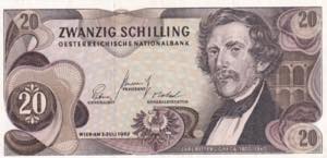 Austria, 20 Schillings, 1967, XF, ... 