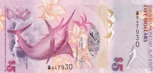 Bermuda, 5 Dollars, 2009, UNC, ... 