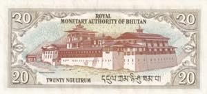 Bhutan, 20 Ngultrum, 2000, UNC, ... 