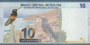 Bolivia, 10 Bolivianos, 2018, UNC, ... 