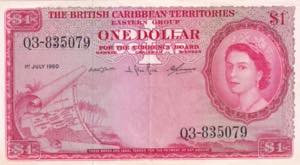 British Caribbean Territories, 1 Dollar, ... 
