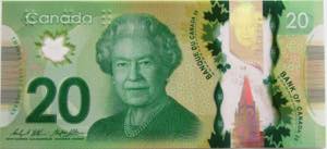 Canada, 2012, 20 Dollars, UNC, ... 