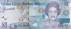 Cayman Islands, 2018, 1 Dollar, ... 