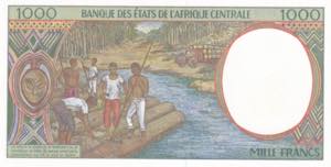 Gabon, 2000, 1.000 Francs, UNC, ... 