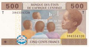 Republic of Congo, 2002, 500 ... 