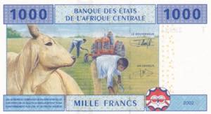 Republic of Congo, 2002, 1.000 ... 