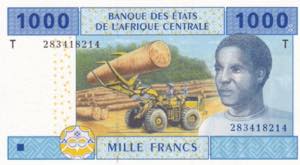 Republic of Congo, 2002, 1.000 ... 
