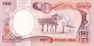 Colombia, 1987, 100 Pesos oro, ... 
