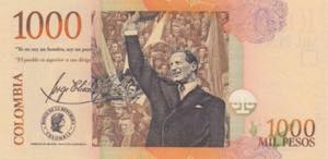 Colombia, 2009, 1.000 Pesos, UNC, ... 