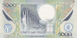 Colombia, 2014, 5.000 Pesos, UNC, ... 