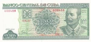 Cuba, 2014, 5 Pesos, UNC, B905c, 