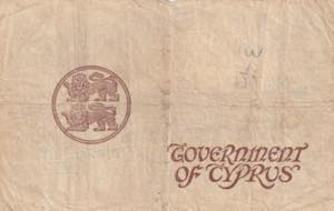 Cyprus, 1943, 1 Pound, VG, B124g, ... 